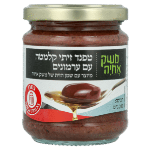 טפנד זיתים קלמטה עם ערמונים