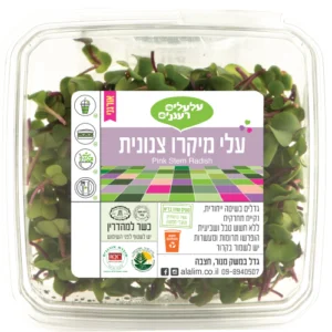 עלי מיקרו צנונית